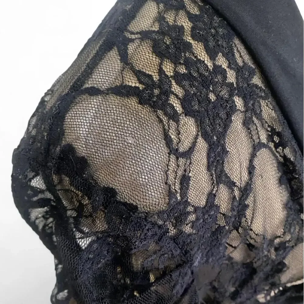 Trixxi black lace